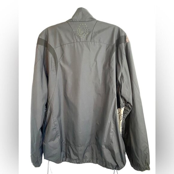 Whiteridge Silver and Black Windbreaker  Jacket Mens Lg X Series - Picture 2 of 16